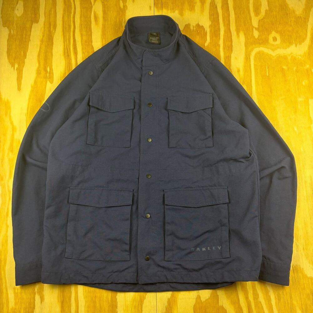 Oakley Snap Button Field Jacket – Navy – Men’s M